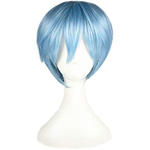 

game brith by sleep aqua cosplay short blue wig (light blue)