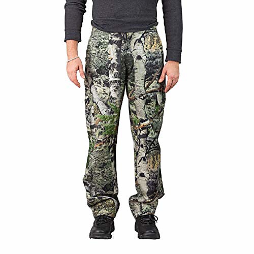 

men's camo hunting cargo pants | 6 pockets | mossy oak mountain country