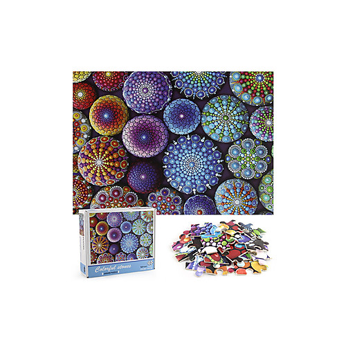 

Cartoon Succulents 1000 Pieces Thick Paper Puzzle Colorful Toys