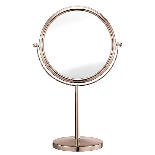 

8 Inch Two-Sided Fashion Makeup Mirror with 5x Magnification Vanity Mirror Tabletop Mirror
