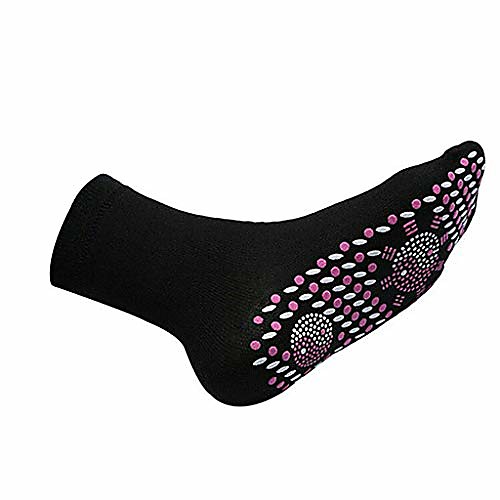 

self heating therapy tourmaline magnetic socks unisex winter warm socks great for massage skiing outdoor activities white socks men for outdoor magnetic heating bras women magnetic socks