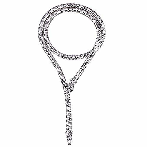 

fashion collier femme jewelry full rhinestone accessories gold silver crystal snake long pendant necklace (silver)