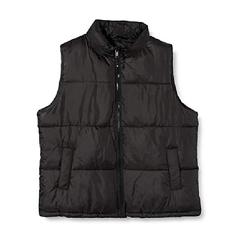 

tall ladies t puffer gilet jacket, black (black 1), 38 de (manufacturer size: 52)