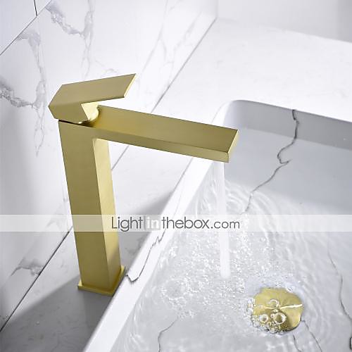 

Bathroom Sink Faucet - Waterfall Nickel Brushed / Electroplated / Painted Finishes Other Single Handle One HoleBath Taps