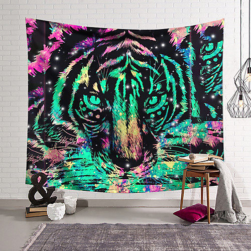 

Wall Tapestry Art Decor Blanket Curtain Hanging Home Bedroom Living Room Decoration Tiger