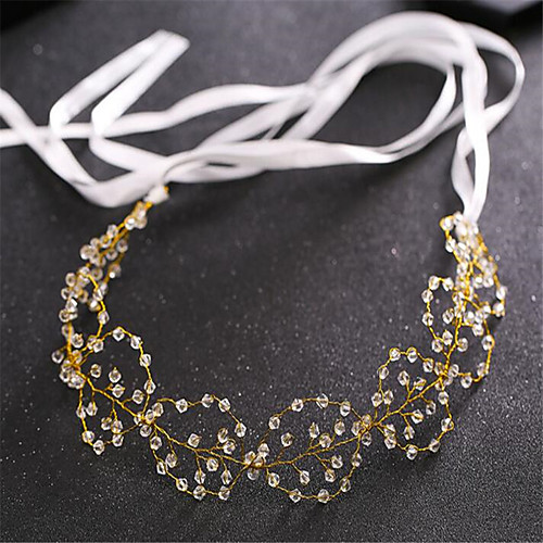 

Crystal Headpiece with Crystal 1 Piece Wedding Headpiece