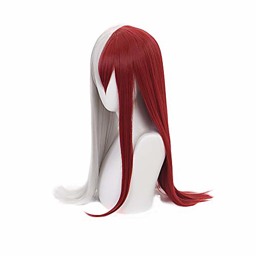 

anime cosplay wig with free wig cap for my hero academia (shoto todoroki 2)