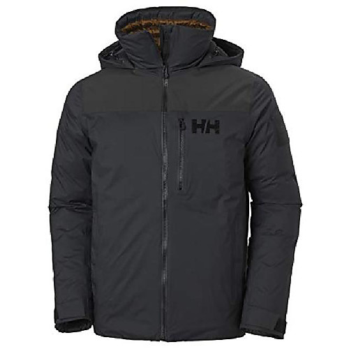 

hellyhansen arctic ocean puffy jacket men's jacket - ebony, s