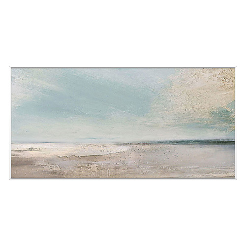 

100% Hand-Painted Contemporary Art Oil Painting On Canvas Modern Paintings Home Interior Decor Abstract Beach Art Painting Large Canvas Art(Rolled Canvas without Frame)