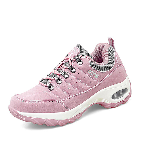 

Men's Hiking Shoes Anti-Slip Shock Absorption Breathable Wearable Hiking Outdoor Exercise Running Spring, Fall, Winter, Summer Black Purple Pink Grey