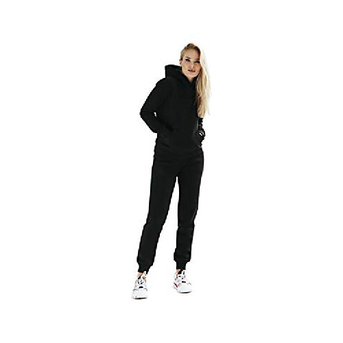 

women tracksuit black | set women loungewear | suits gym clothing size m