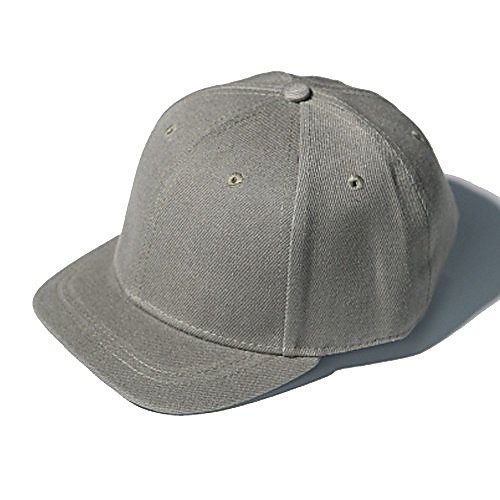 

baseball running cap short brim travel hats uv protection solid fashion cotton uv protection casual cooling portable sun hats unisex gray