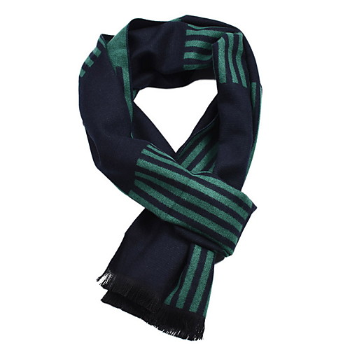 

Men's Tassel Rectangle Scarf - Print