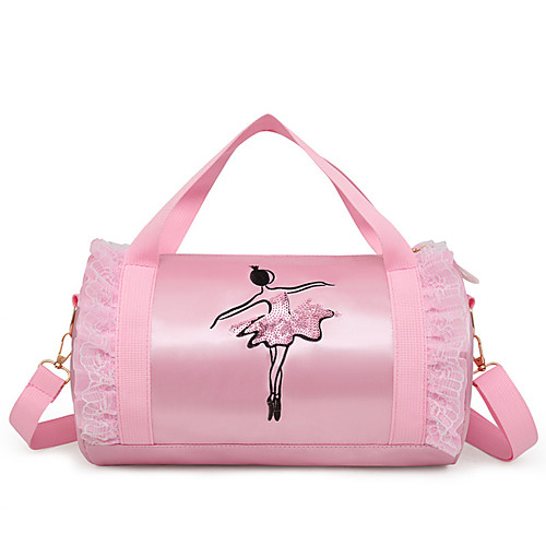 

dancewear girls pink ballet bag princess dance shoulder shoe bag handbag hold-all bag for ballerina dancer girls