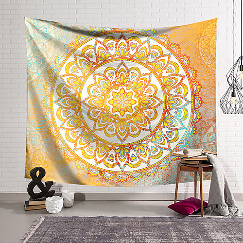 

Mandala Bohemian Wall Tapestry Art Decor Blanket Curtain Hanging Home Bedroom Living Room Decoration Boho Hippie Indian Psychedelic Floral Flower Lotus