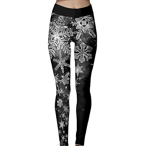 

Women's High Waist Yoga Pants Tights Leggings Tummy Control Butt Lift Breathable Black Spandex Yoga Fitness Gym Workout Winter Sports Activewear Stretchy / Moisture Wicking