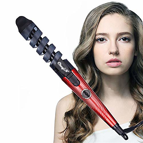 

professional home curler roller magic spiral curler fast heating curling stick electric hair stylist professional styling tool 110-220v (size : br)