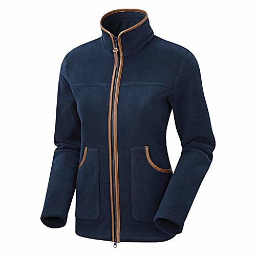 

performance fleece jacket ladies navy large blue large blue
