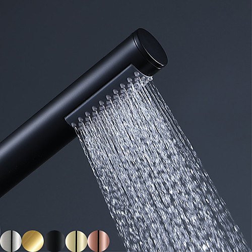 

Contemporary Hand Shower Brushed / Gold / Electroplated Feature - Shower, Shower Head