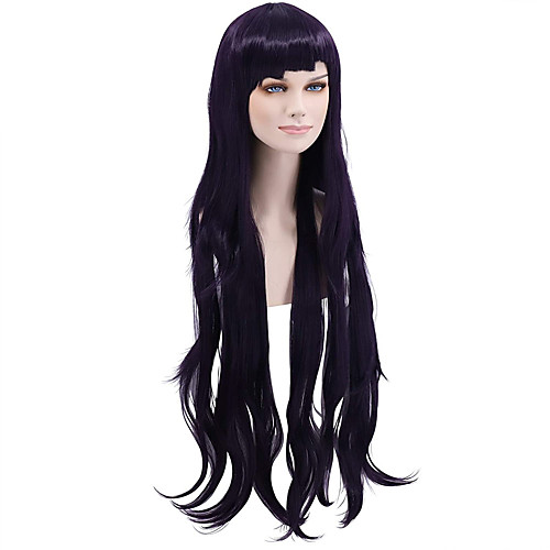 

Danganronpa Mikan Tsumiki Cosplay Wig Costume Dark Purple Free Wig Cap