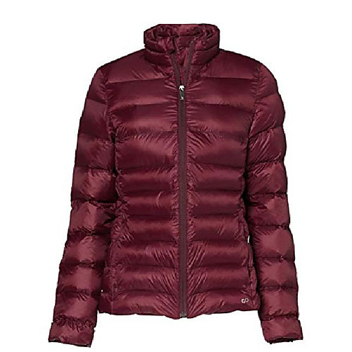 

ladies quilted jacket, water-repellent, red, 32, label: xxs