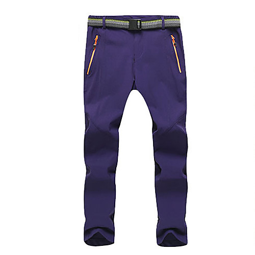 

Women's Hiking Pants Trousers Solid Color Outdoor Standard Fit Waterproof Windproof Breathable Quick Dry Nylon Bottoms Army Green (Men's) Black (male) Gray (male) Khaki (Men's) Fishing Climbing