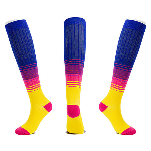 

compression socks for women & men 20-25 mmhg - best for running,athletic,travelling, nurses & pregnancy (small/medium, multicoloured 5)