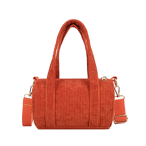 

Women's Bags Top Handle Bag Daily Handbags Black Yellow Orange Khaki