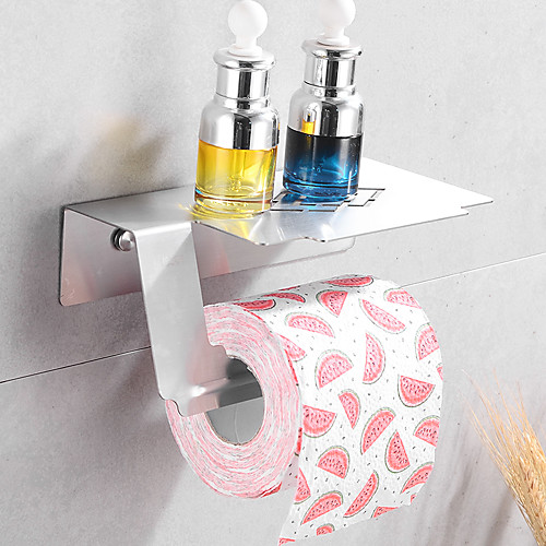 

Toilet Paper Holder New Design / Adorable / Cool Contemporary / Modern Stainless Steel Bathroom / Hotel bath Wall Mounted