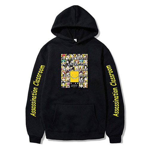 

Inspired by Assassination Classroom Korosensei Cosplay Costume Hoodie Polyester / Cotton Blend Graphic Prints Printing Hoodie For Women's / Men's