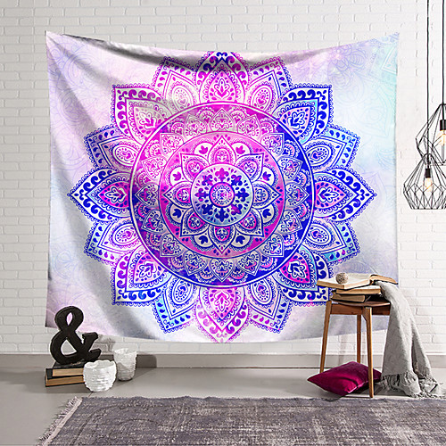 

Mandala Bohemian Wall Tapestry Art Decor Blanket Curtain Hanging Home Bedroom Living Room Decoration Boho Hippie Indian Psychedelic Floral Flower Lotus