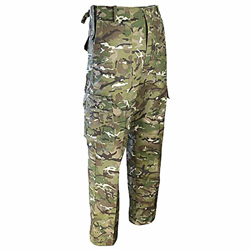 

mens tactical ripstop combat trousers army cadet military camo dpm btp (34 inch waist)