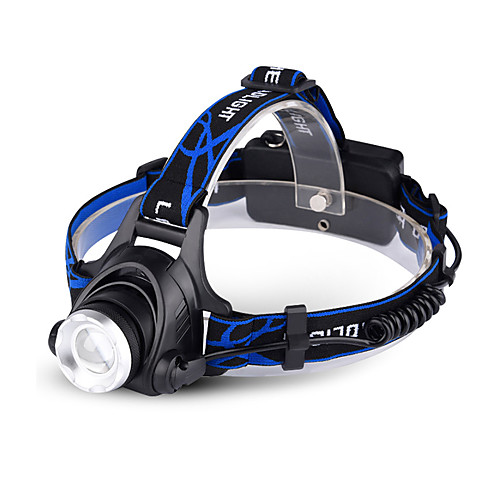 

led head torches, super bright 10000 lumen 3 modes zoomable waterproof led headlamp for cycling, running, dog walking,