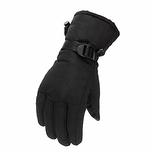 

thick windproof mittens skiing snow gloves winter outdoor sports gloves for women, age 13-18 boys
