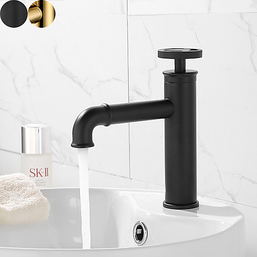 

Bathroom Sink Faucet - Standard Electroplated Other Single Handle One HoleBath Taps