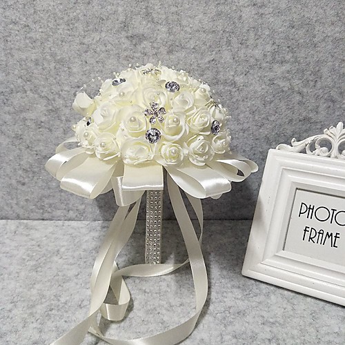 

Wedding Flowers Bouquets Wedding / Event / Party Polyester / Artificial Flower / Foam 11.02(Approx.28cm)
