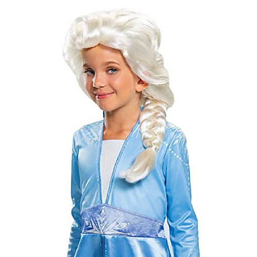 

girls frozen 2 elsa wig standard