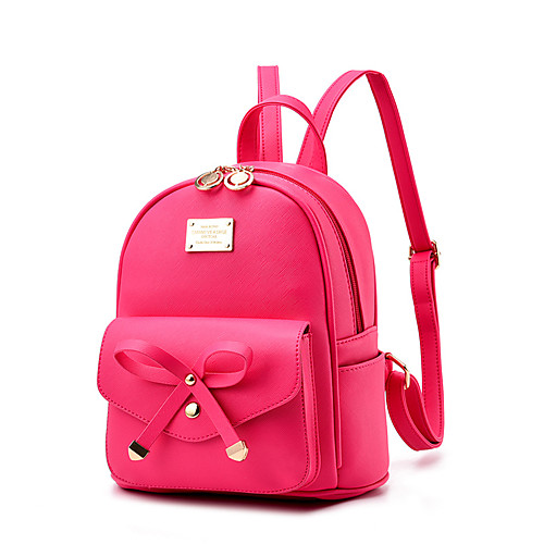 

Girls' Bags School Bag Mini Backpack Backpack Rose Red