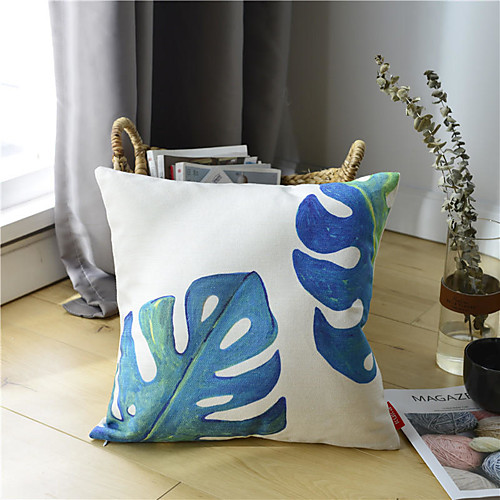 

The New Linen Fashion Printing Pillow Case Cover Living Room Bedroom Sofa Cushion Cover Modern Sample Room Cushion Cover