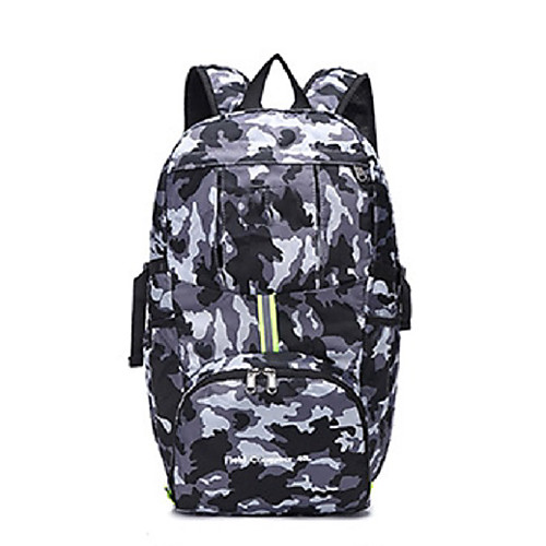 

Unisex Polyester Oxford School Bag Commuter Backpack Large Capacity Zipper Geometric Sports & Outdoor Camping & Hiking Backpack Dark Grey Black Red