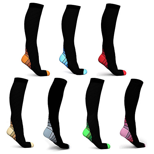 

compression socks for women and men(1 pairs, xxl lake blue)