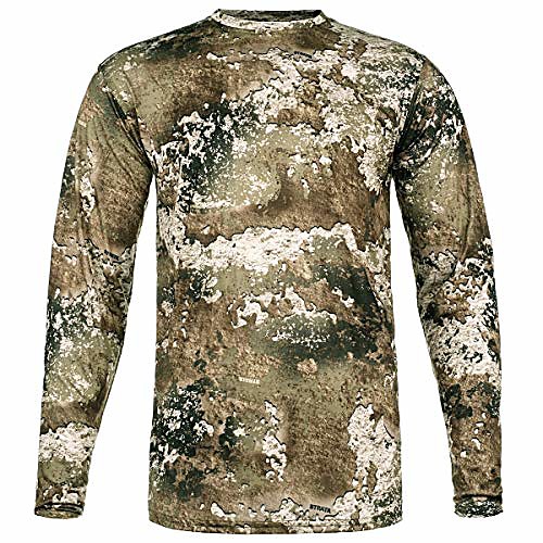 

camo hunting shirt: all season odor and insect protection