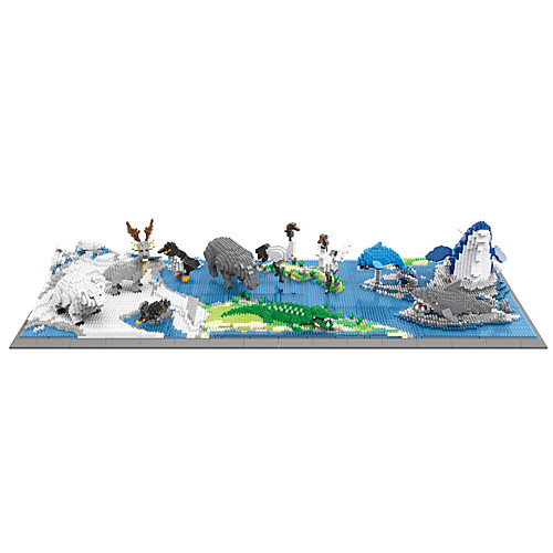 

Building Blocks Construction Set Toys 1880 Penguin Reindeer compatible Plastic Shell Legoing Creative DIY Educational Boys and Girls Toy Gift