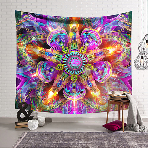 

Mandala Bohemian Wall Tapestry Art Decor Blanket Curtain Hanging Home Bedroom Living Room Decoration Polyester Hippie Indian Psychedelic Abstract