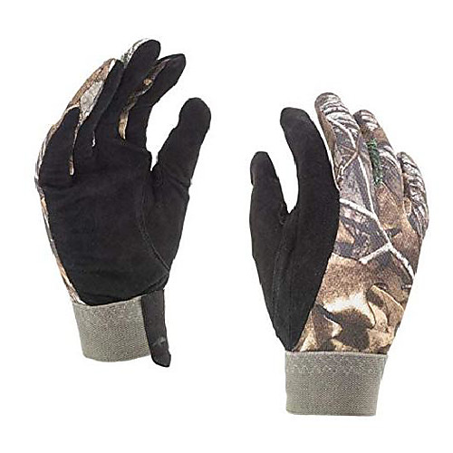 

sealskinz solo camo shooting gloves, realtree xtra/black, small