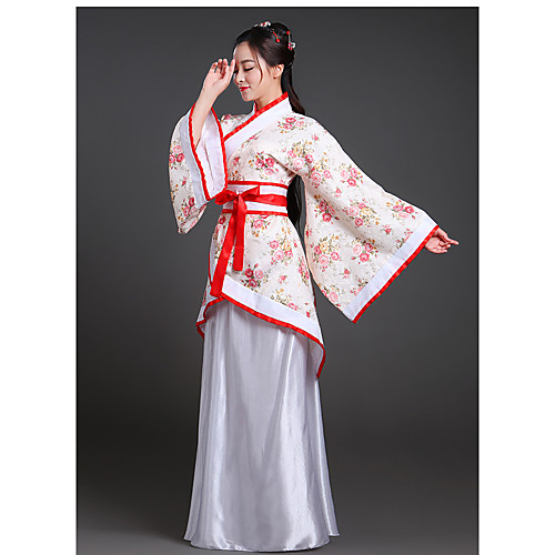 

women's tang suit chinese style traditional costume hanfu dresses - for stage show performances cosplay, style-2/xl