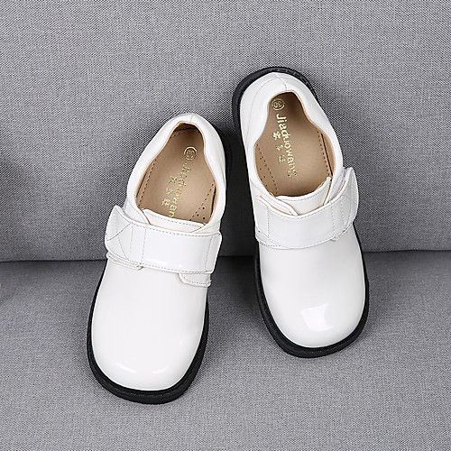 

Girls' Flats Flower Girl Shoes Children's Day Princess Shoes Rubber Patent Leather Little Kids(4-7ys) Big Kids(7years ) Daily Party & Evening Walking Shoes White Black Gray Fall Spring