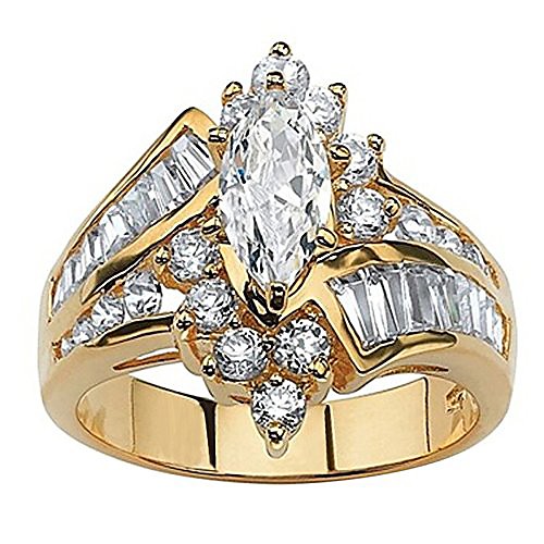 

saduorhappy diamond engagement ring 14k diamond ring for women - fashion hand crafted diamond engagement ring gold