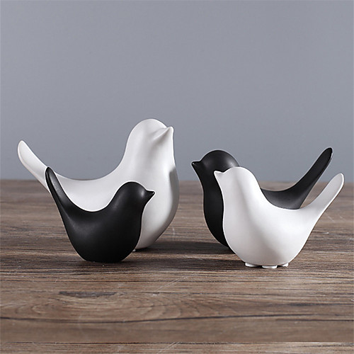 

1pc Nordic Style Simple Ceramic Bird Decoration