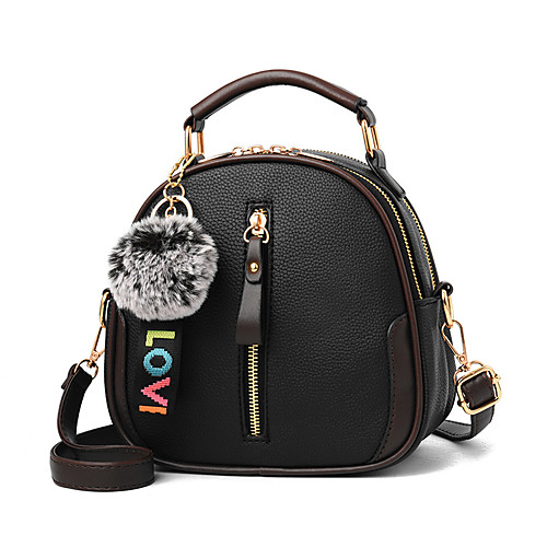 

Women's Bags PU Leather Crossbody Bag Tassel Zipper Embellished&Embroidered Plain Daily Going out 2021 Chain Bag MessengerBag Red Khaki Gray